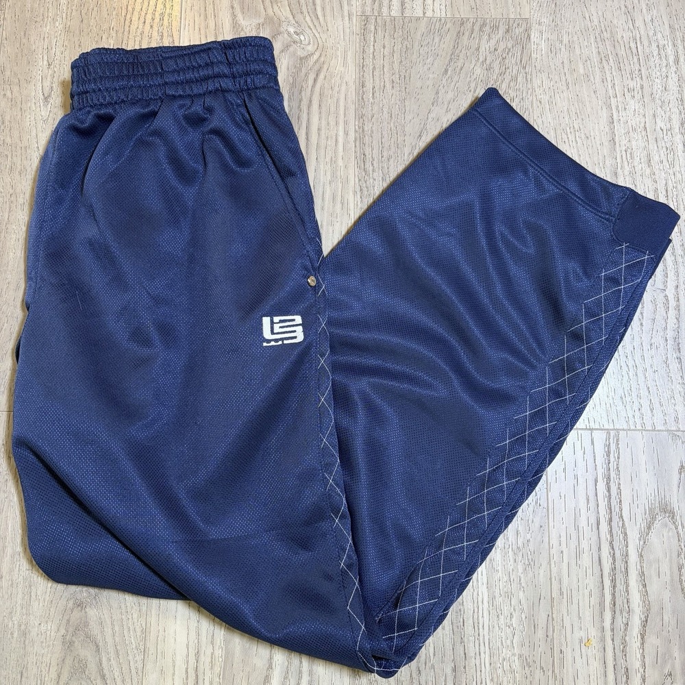 Nike Men's Sweat Warm-Up Athletic Training Pants Blue Large 273717-410 Lebron